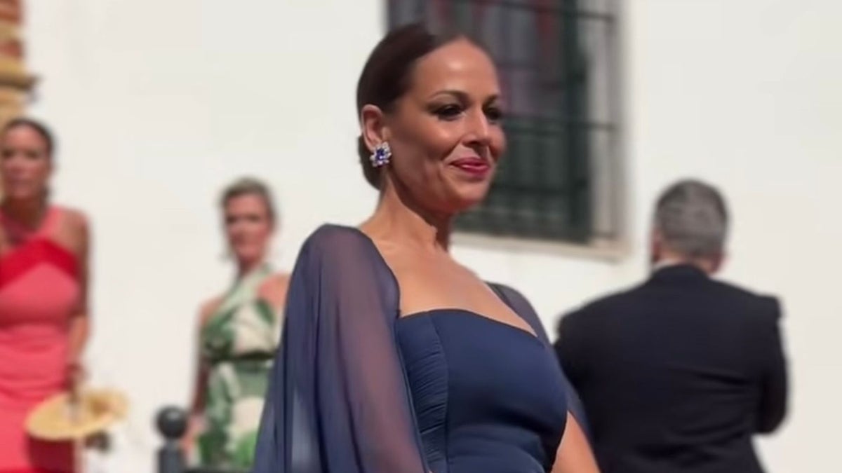 Eva González Stuns in Bespoke Nicolás Montenegro at Family Wedding