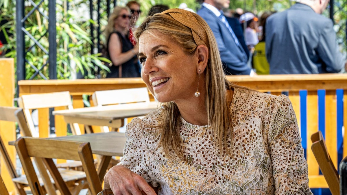 Máxima de Holanda Shines in Romantic Lace at Rotterdam Jazz Festival