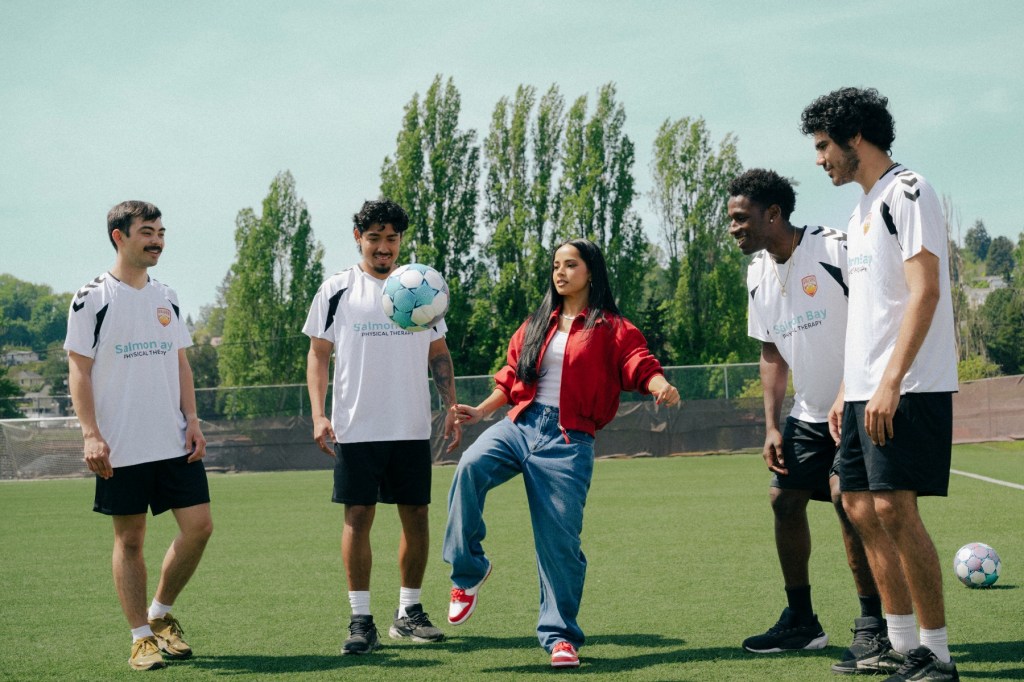 Becky G Embraces World Cup Spirit as a Proud Mexican-American