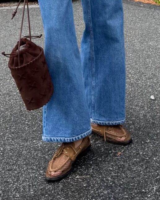 Sassa de Osma con look abrigado disfrutando de sus vacaciones de verano en Suiza