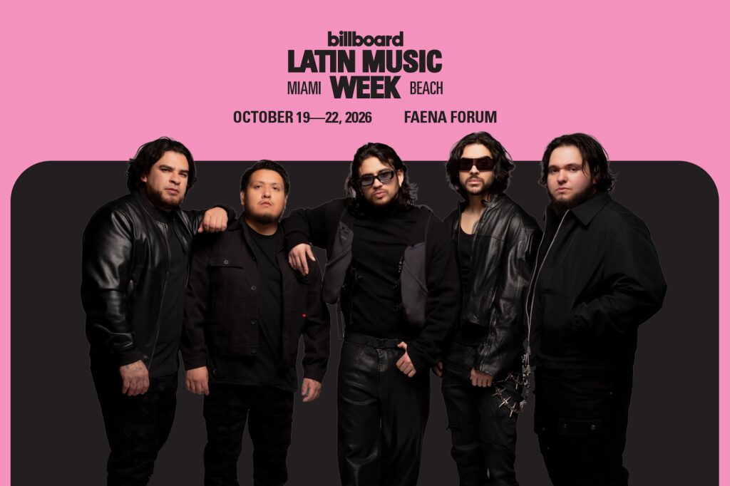 Fuerza Regida to Headline Billboard Latin Music Week 2026