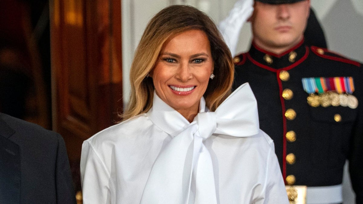 Melania Trump's Sophisticated Gala Look at the White House