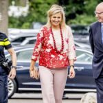 Máxima de Holanda: Elegancia y color para desafiar el otoño