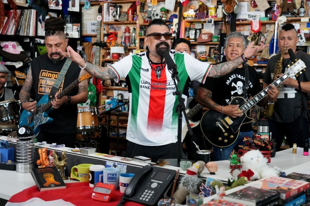 Panteón Rococó Brings Pro-Immigrant Message to Tiny Desk
