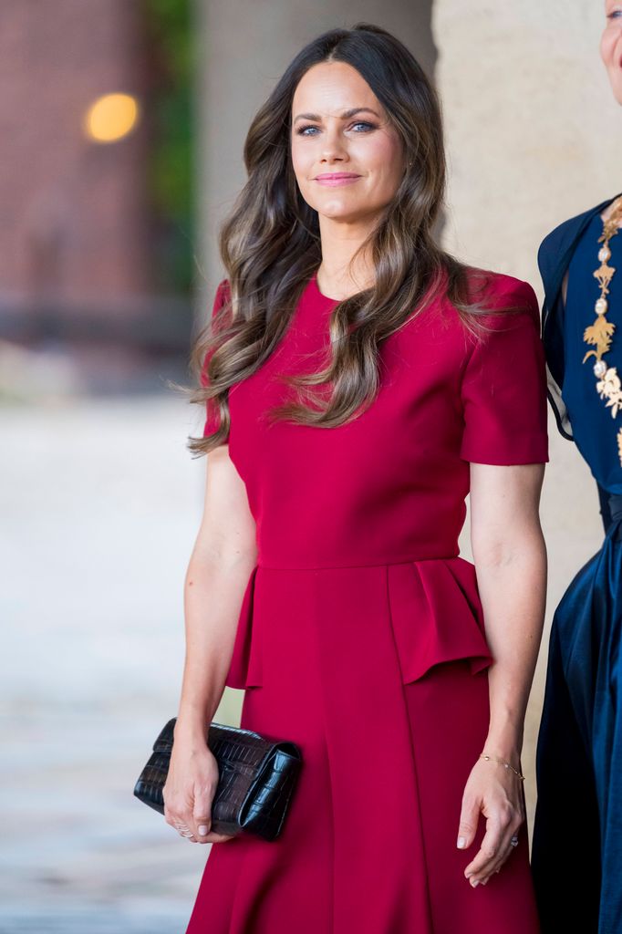 La princesa Sofía de Suecia en la Universidad de Sophiahemmet en Estocolmo
